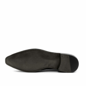 Side view of model Tristram, polished calf Golf BespokeShoes