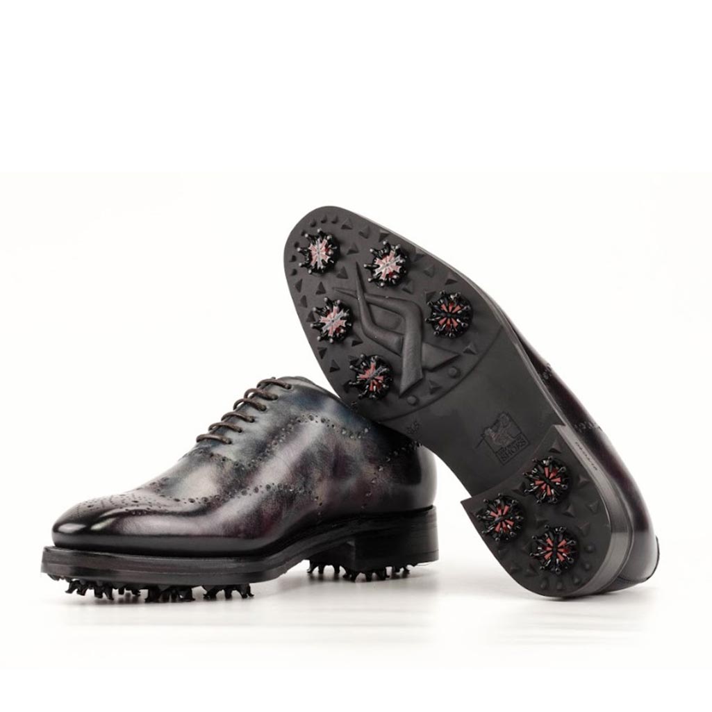 Limited edition handmade golf shoes flash sales - Image 3